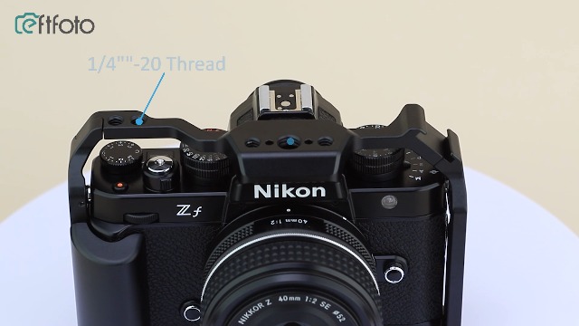 Amazon.co.jp: LEFTFOTO カメラケージ Nikon Z f用 ハンドルグリップ